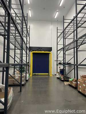 Walk-In Refrigerated Cold Storage Room with Bohn Evaporators and Rytec Turbo-Seal Door