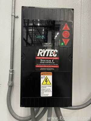 Walk-In Refrigerated Cold Storage Room with Bohn Evaporators and Rytec Turbo-Seal Door