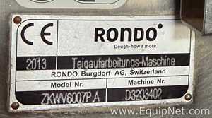 Formador de Camadas/Folhas (sheeter) Rondo Gauging Roller