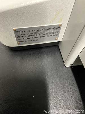 Microscopio Leitz Fluovert FS