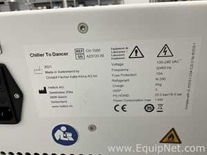 Hettich Combi Dancer II Vortex Vacuum Evaporator With Hettich Chiller to Dancer and Pump