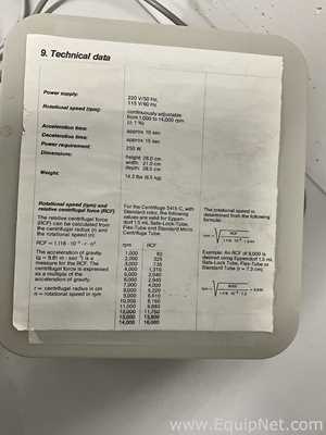 Laborzentrifuge Eppendorf 5415C