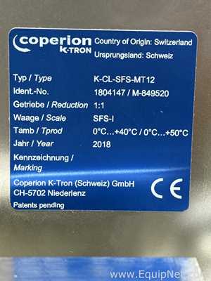 Alimentador de Parafuso Coperion K-Tron K-CL-SFS-MT12