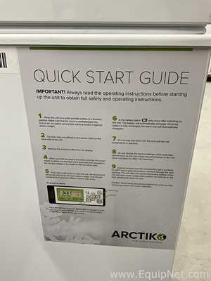 Freezer Arctiko ULTF 80. Sem Uso