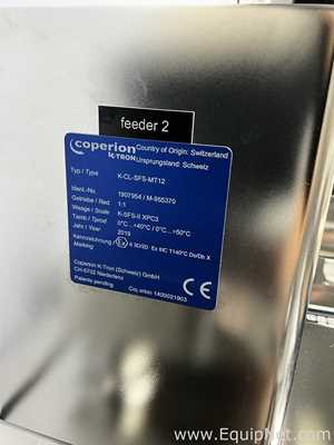 Alimentador de Parafuso Coperion K-Tron K-CL-SFS-MT12