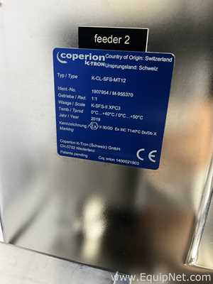Alimentador de Parafuso Coperion K-Tron K-CL-SFS-MT12