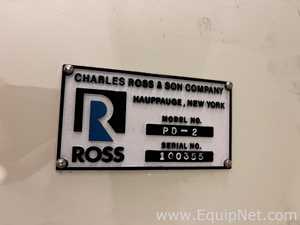 Mezclador Charles Ross and Son Co. PD-2
