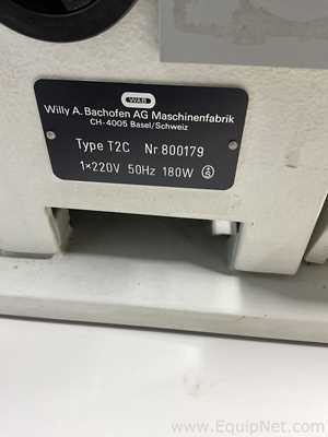 Willy A. Bachofen AG T2C Tumbling Mixer