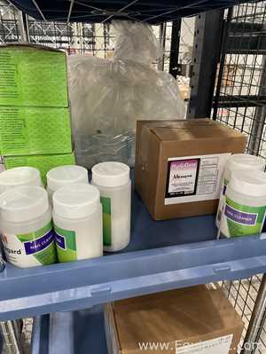 Large Lot of Cleanroom Disinfectants and Cleaning Supplies