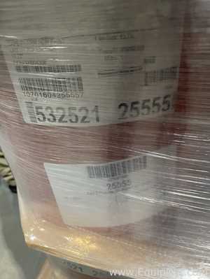 Large Lot of CAPS Pharm Non-Print UV Laminate Rollstock 10.75in