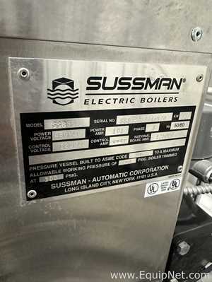 Syntegon SBM SDT-09.06.09/1 Steam Sterilizer System