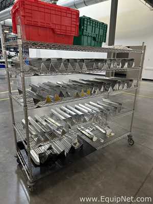 Lot of Micronova Stainless Steel Cleanroom Mop Wringer Strainers and Wringers
