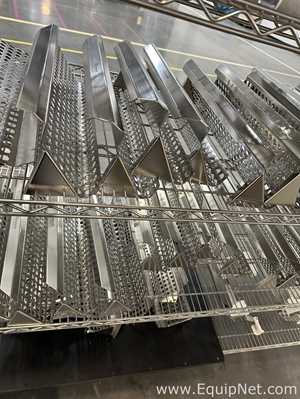 Lot of Micronova Stainless Steel Cleanroom Mop Wringer Strainers and Wringers