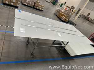 Lot of 2 Glass Dry Erase Whiteboards