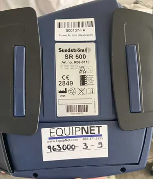 Lote de 3 Ventilador y Respirador Sundstrom Safety AB SR 500