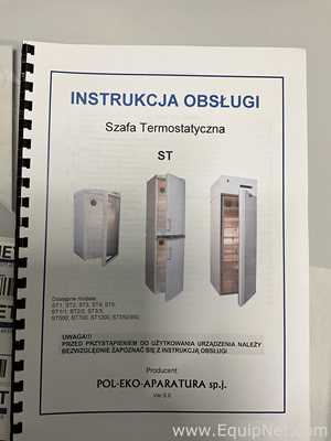 Incubadora Pol-Eko Aparatura SP.J. ST 500 C60