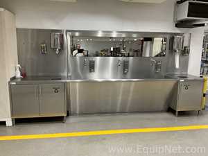 Estación para Lavado Acero inoxidable Wiejak Med 