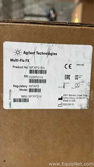 Lavadora - Placa Agilent Technologies MultiFlo FX