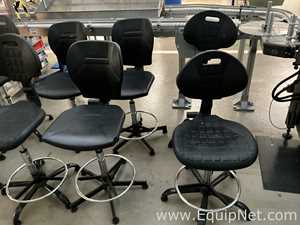 Lot of 8 Laboratory Chairs