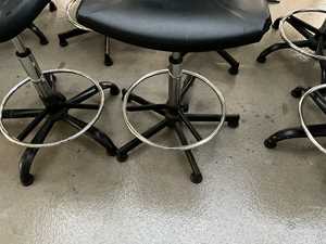 Lot of 8 Laboratory Chairs
