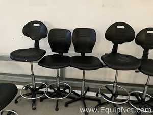 Lot of 8 Laboratory Chairs
