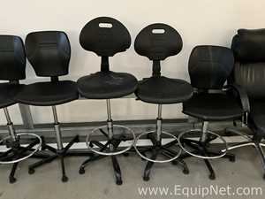 Lot of 8 Laboratory Chairs