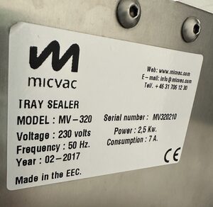 Seladora Micvac MV-320