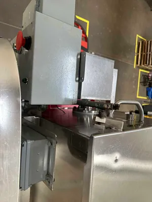 Integrated Stainless Ribbon Blender Mixer and Mettler Toledo Metal Detector Line