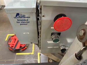 Integrated Stainless Ribbon Blender Mixer and Mettler Toledo Metal Detector Line