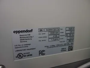 Eppendorf 5425 R Refrigerated Microcentrifuge