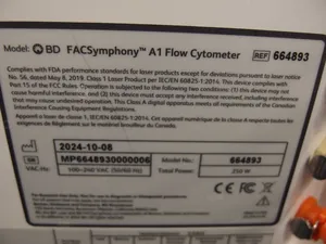 BD FACSymphony A1 Flow Cytometer with BD HTS and FACSFlow Supply System