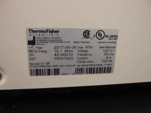 Thermo Scientific Sorvall ST 8R Refrigerated Benchtop Centrifuge with M-10 Rotor