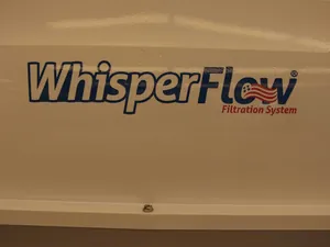 Terra Universal 1870-01A WhisperFlow Portable CleanBooth Vertical Laminar Flow Hood