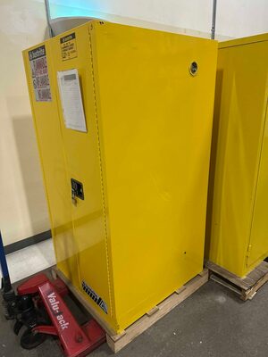 Justrite Sure-Grip EX 896200 55 Gallon Flammable Liquid Storage Cabinet
