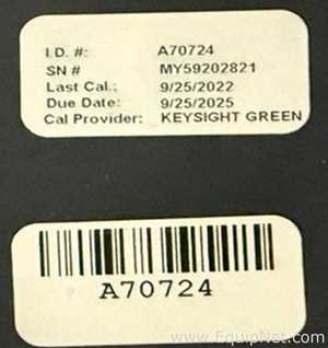Agilent E5080B Vector Network Analyzer