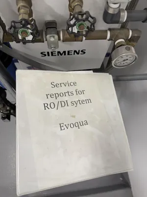 Siemens 013-063-02 Water Purification and Still System