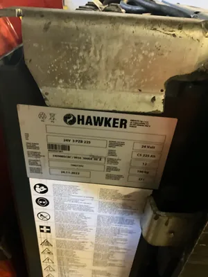 Toyota BT Staxio LPE200/6 Pallet Jack With Hawker Battery