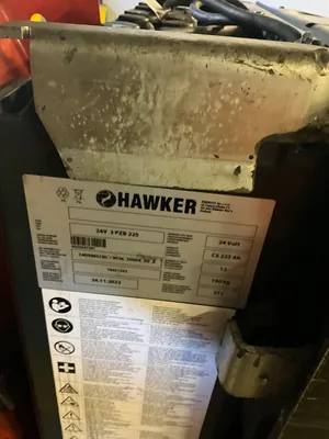 Toyota BT Staxio LPE200/6 Pallet Jack With Hawker Battery