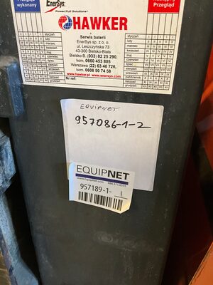 Toyota BT Staxio LPE200/6 Pallet Jack With Hawker Battery