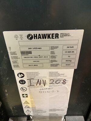 Patín / Transpaletas Toyota Requisitos de aire 2400 KGS