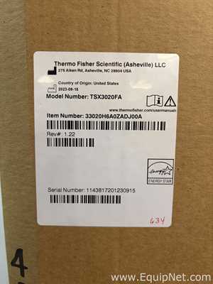 Freezer Thermo Scientific TSX3020FA. Sem Uso