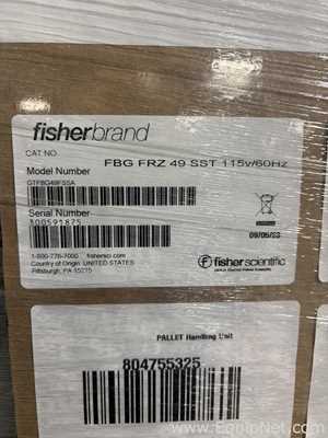 Freezer Fisherbrand GTFBG49FSSA. Sem Uso