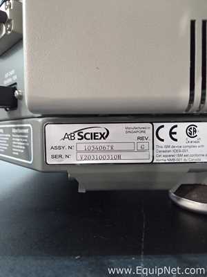 Espectrómetro de Masa Sciex API 4000