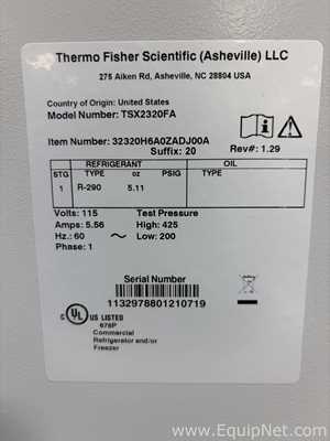 Gefriergerät Thermo Scientific TSX2320FA