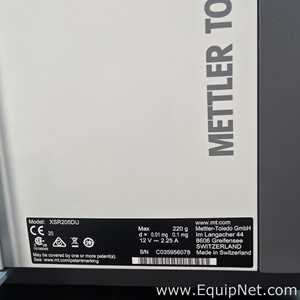 Mettler Toledo XSR205DU Dual Range Balance