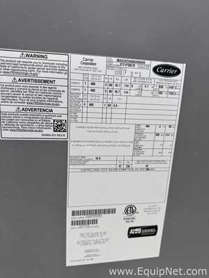 Carrier Industrial Refrigeration Unit/Air Conditioner with Safety Switch, Monitor and Control Panel