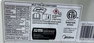 Midea Air Conditioner, Ceiling and Floor Type, Indoor Model