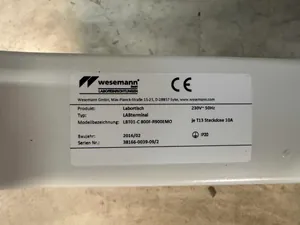 lote de   Móvel para Laboratórios Wesemann GmbH Labterminal