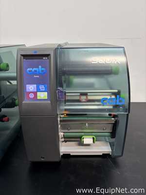Lot of 2 CAB Squix 4/600P Thermal Transfer Printers