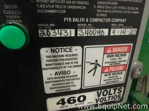 Enfardadeira PTR Baler and Compactor Company 3400HD
